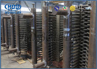 ASME غلاية غاز مبرد مبادل حراري لمحطة توليد الكهرباء الكربون / الفولاذ المقاوم للصدأ