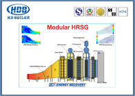 مولد بخار ASME قياسي عالي الكفاءة لاسترداد حرارة النفايات من HRSG